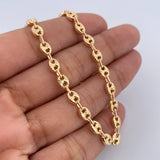 Pulso GC 4.5gr / 19cm / 5mm Diamantada Oro Amarillo 18K $