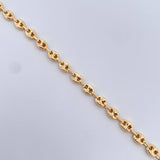 Pulso GC 4.5gr / 19cm / 5mm Diamantada Oro Amarillo 18K $