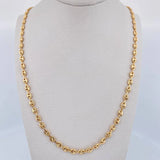 Cadena GC 12.15gr / 58.5cm / 4mm Oro Amarillo 18K $