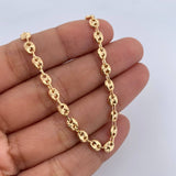 Cadena GC 11.2gr / 51.8cm / 4.9mm Diamantada Oro Amarillo 18K $