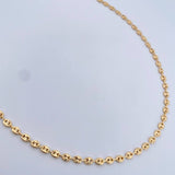 Cadena GC 14.75gr / 62cm / 5mm Diamantada Oro Amarillo 18K $