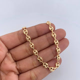 Cadena GC 14.75gr / 62cm / 5mm Diamantada Oro Amarillo 18K $