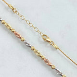 Cadena Guaya Ovalos 4.8gr / 41cm-44cm / +4 Oro 18K ©