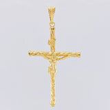 Dije Cruz 1.85g / 5.5cm Oro Amarillo 18K
