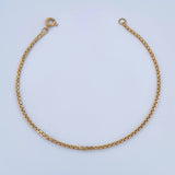 Pulso Veneciano 3.5gr / 20.2cm / 1.3mm Oro Amarillo +3 18K $