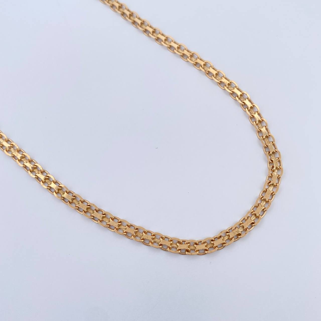Cadena China 9.35gr / 40.6cm / 3.4mm Oro Amarillo +0 18K $
