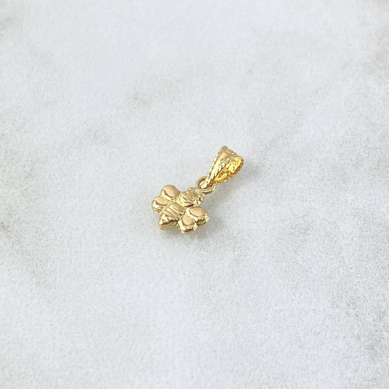 Dije Abeja 0.25gr / 1.3cm / Troquelada Oro Amarillo