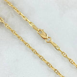 Cadena Escalera Volga 6.1gr / 45cm / +3 Oro 18K -