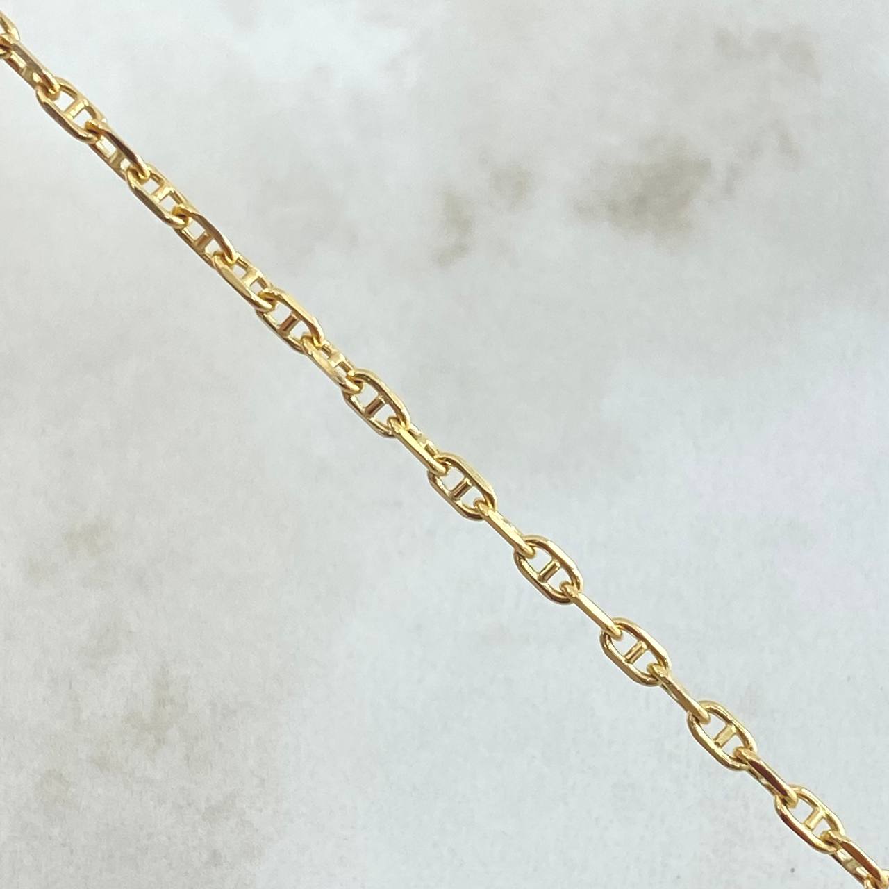 Cadena Escalera Volga 6.1gr / 45cm / +3 Oro 18K -