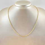 Cadena Escalera Volga 6.1gr / 45cm / +3 Oro 18K -