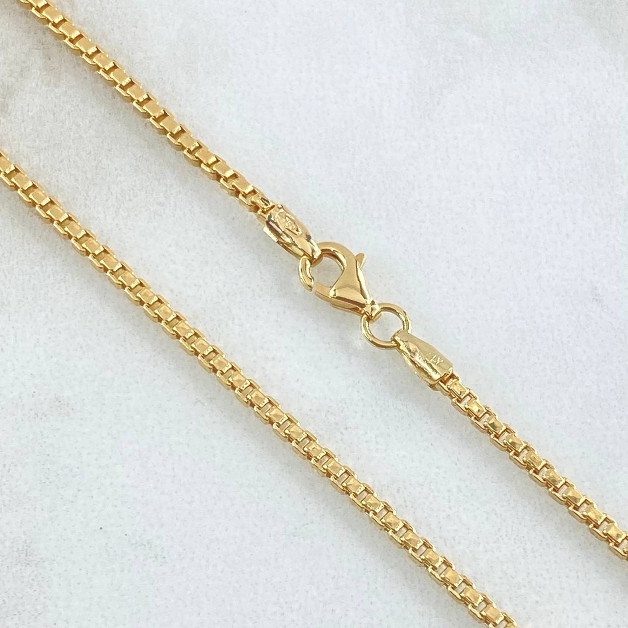 Cadena Veneciana 4.9gr / 45cm / +3 Oro 18K -