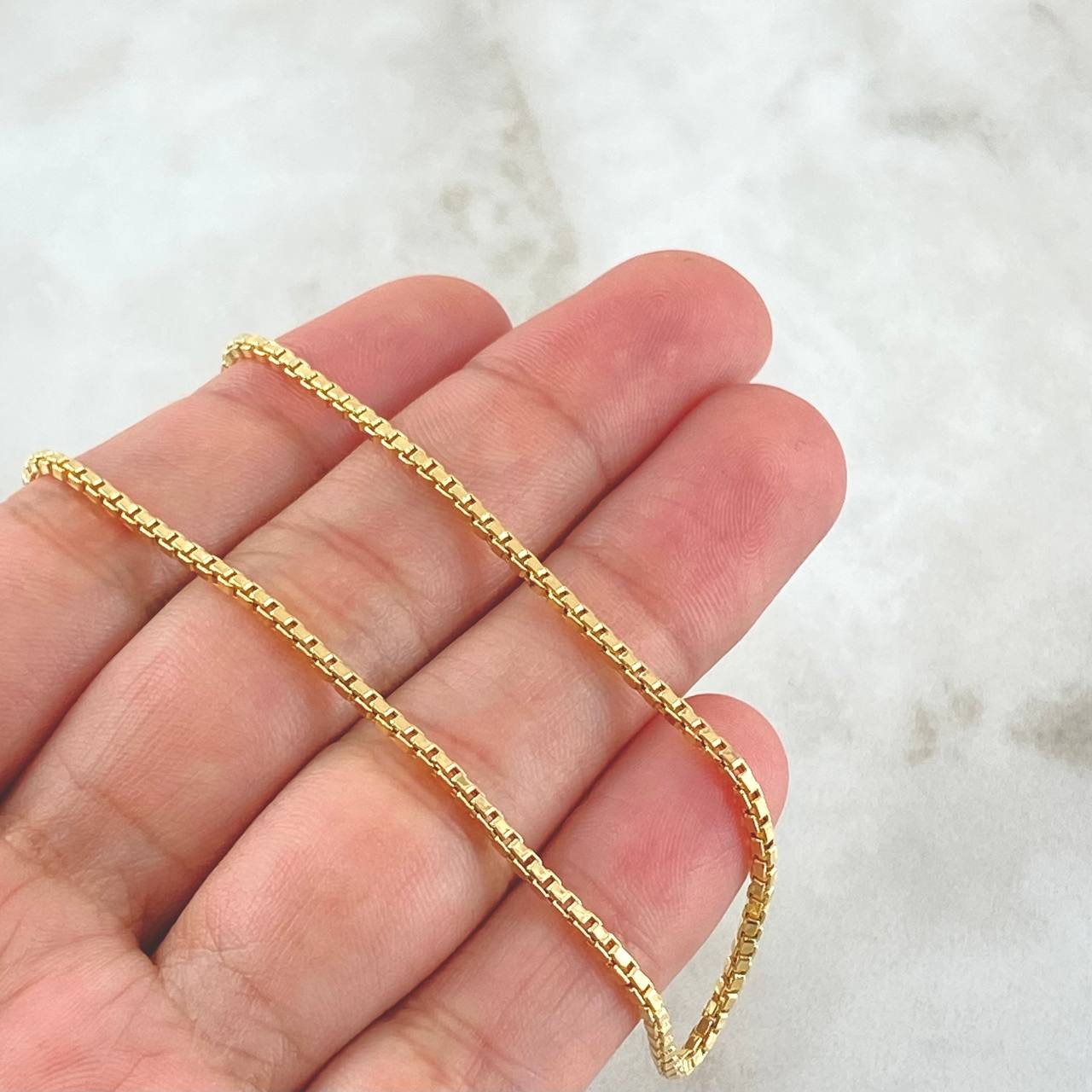 Cadena Veneciana 4.9gr / 45cm / +3 Oro 18K -