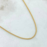 Cadena Cubana 1.6gr / 60cm / +1 Oro 18K ©