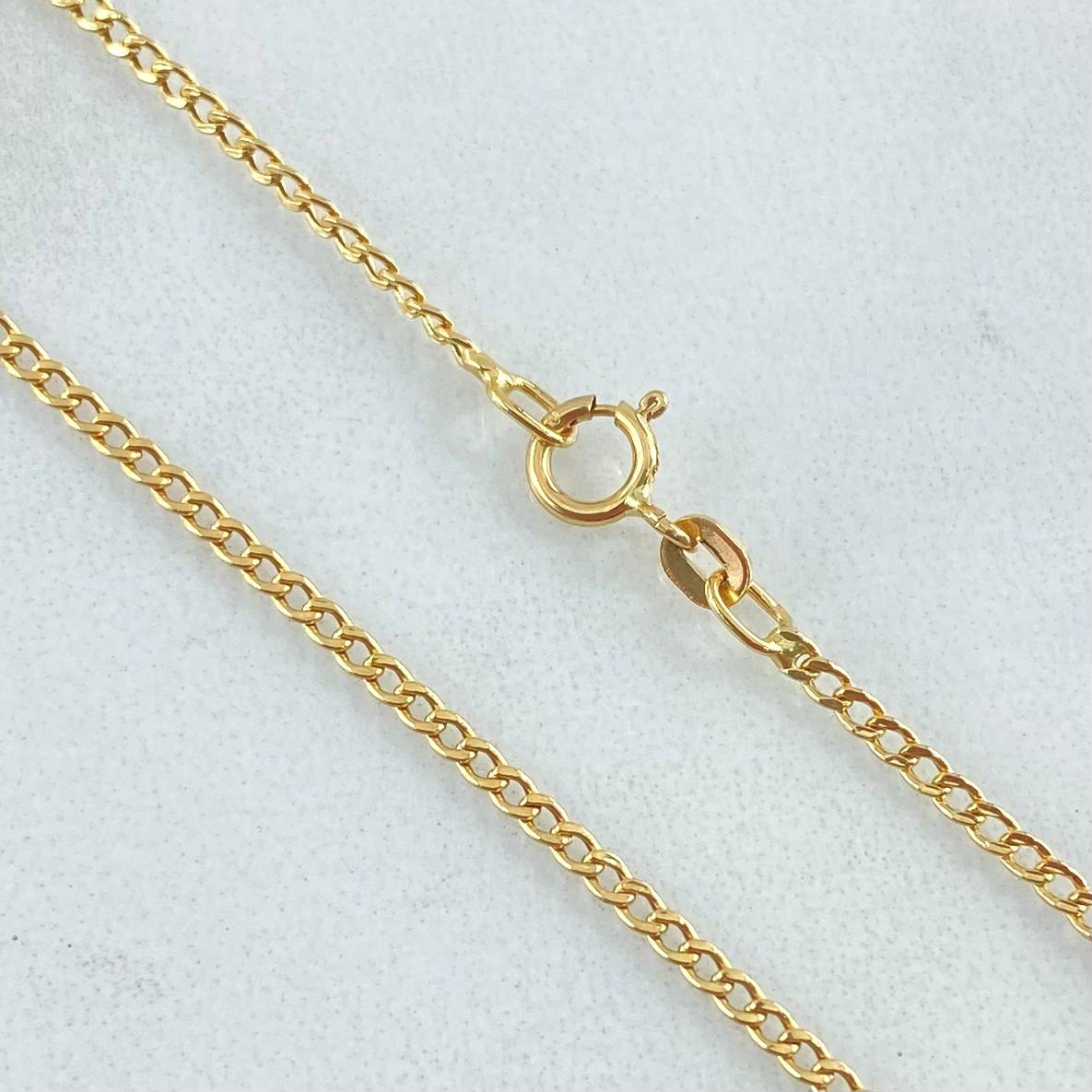 Cadena Cubana 1.6gr / 60cm / +1 Oro 18K ©