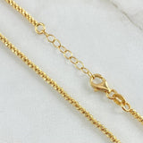Cadena Militar 8.7gr / 42cm-45cm / +4 Oro 18K ©