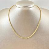 Cadena Militar 8.7gr / 42cm-45cm / +4 Oro 18K ©