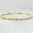 Pulso Aro Bolas 5.05gr / 17cm-20cm / +4 Oro 18K ©