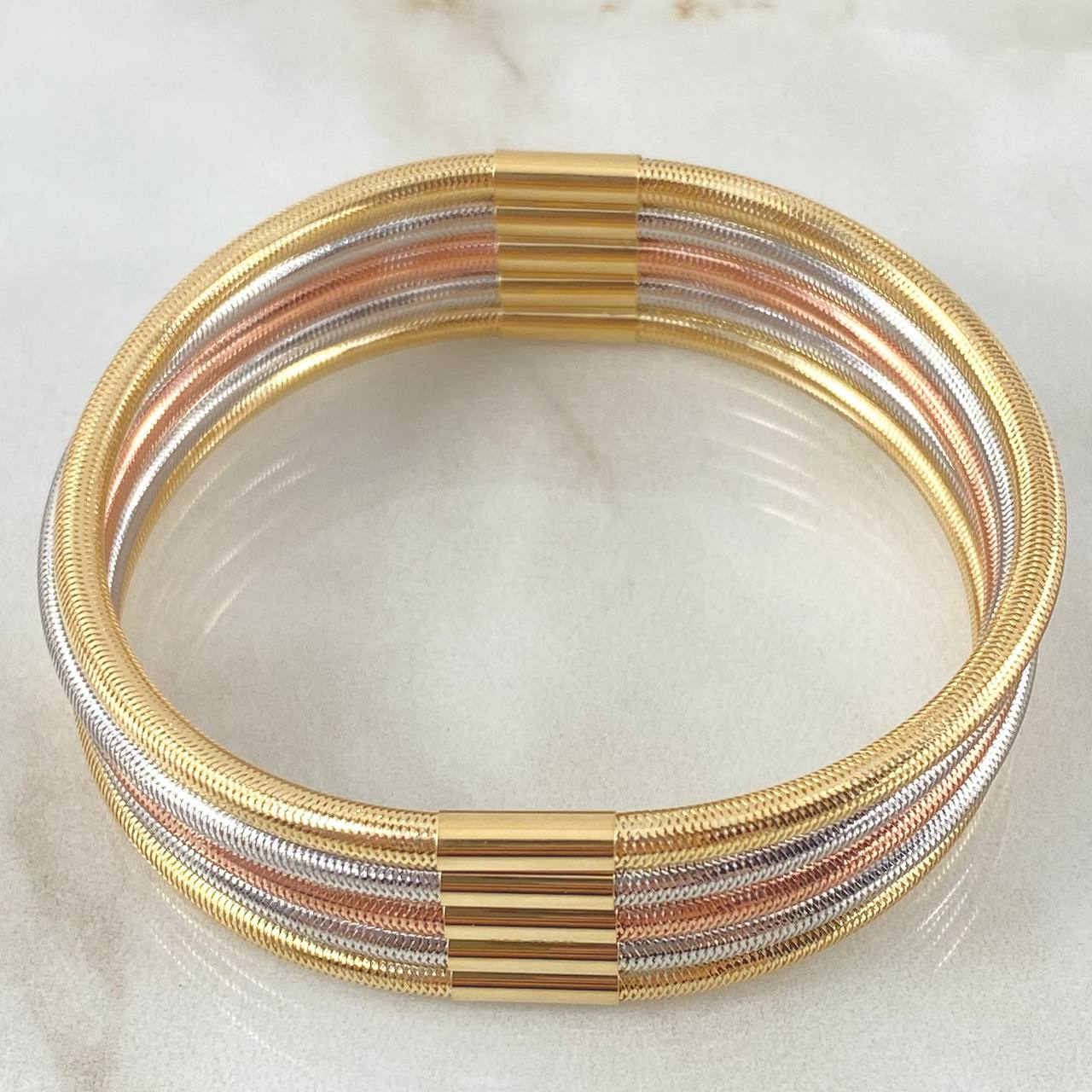 Pulso Flex 9.3gr / 19cm-21cm / +4 Oro 18K ©