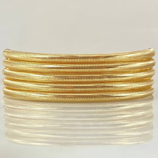 Pulso Flex 9.3gr / 20cm-22cm / +4 Oro 18K ©