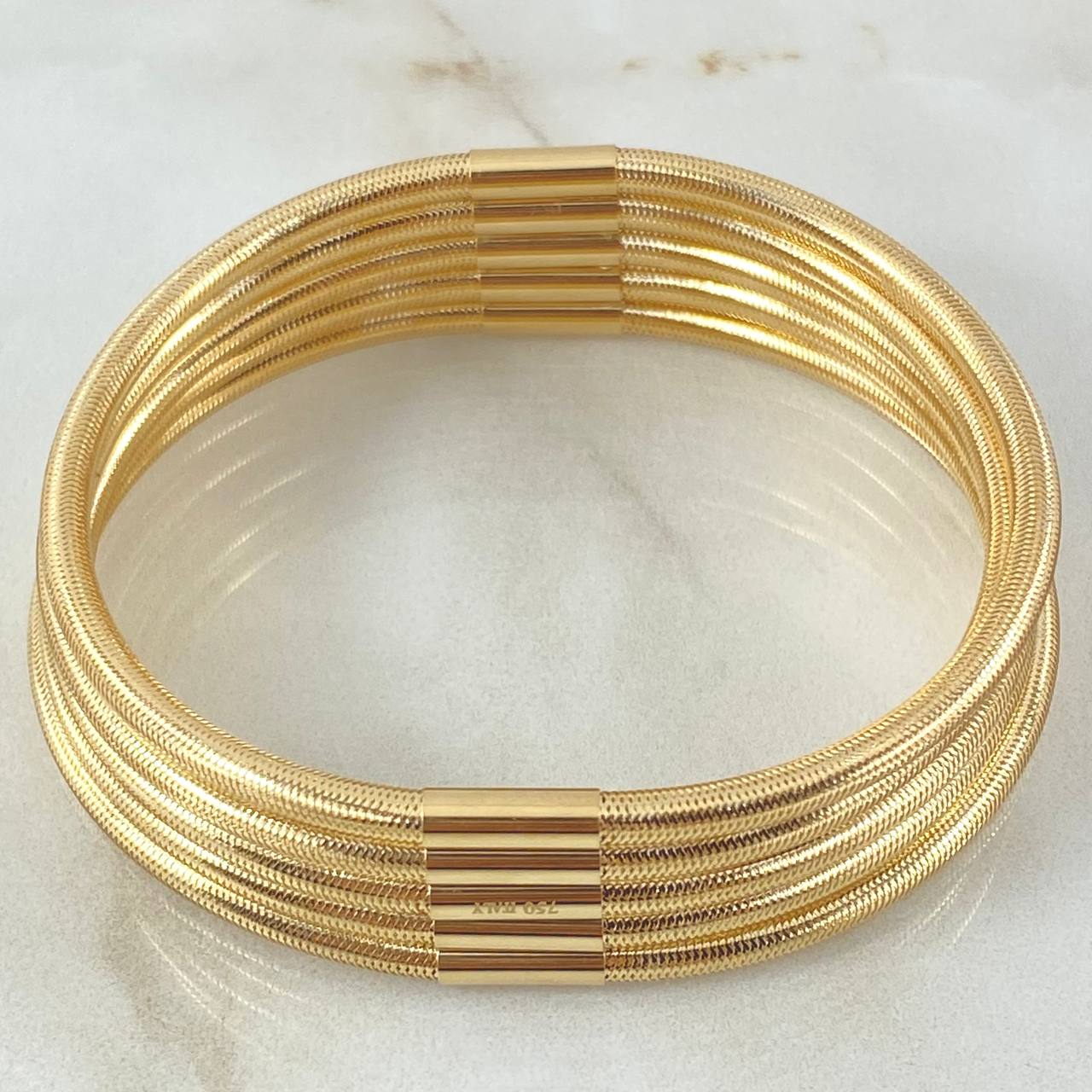 Pulso Flex 9.3gr / 20cm-22cm / +4 Oro 18K ©