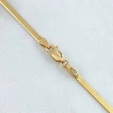 Cadena Espejo 5.25gr / 40cm / +3 Oro 18K