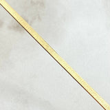 Cadena Espejo 5.25gr / 40cm / +3 Oro 18K
