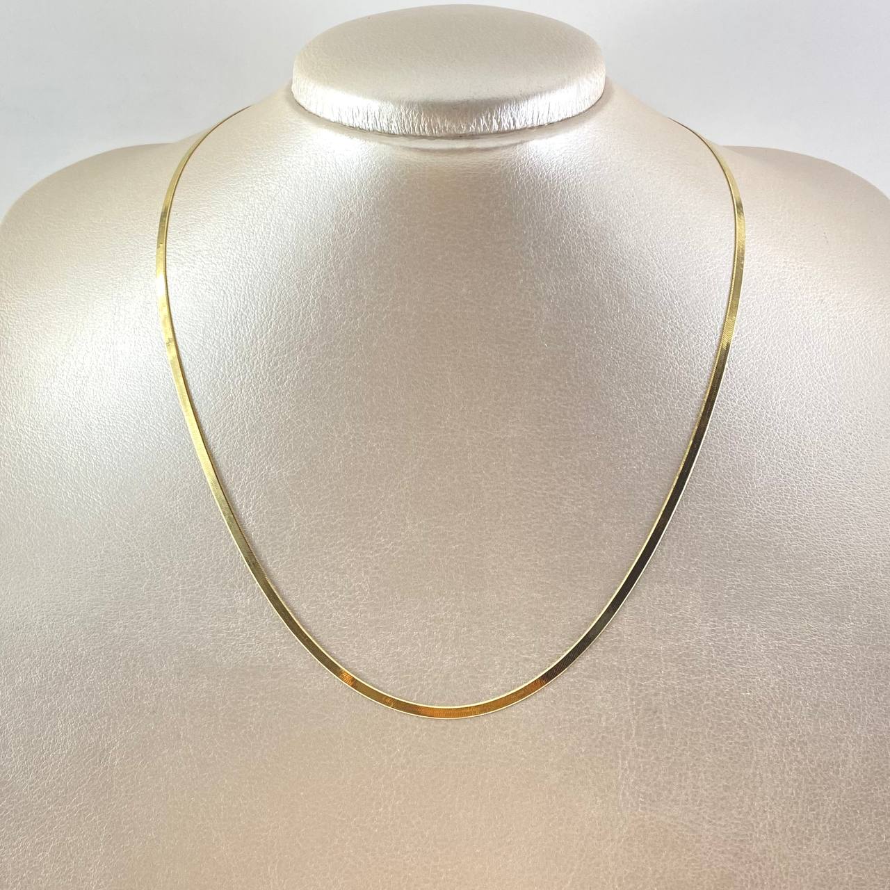 Cadena Espejo  8.4gr / 45cm / +3 Oro 18K -