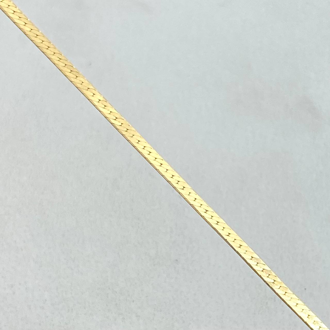 Cadena Espejo 2.45gr / 45cm / +3 Oro 18K