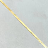 Cadena Espejo 2.35gr / 45cm / +3 Oro 18K ©