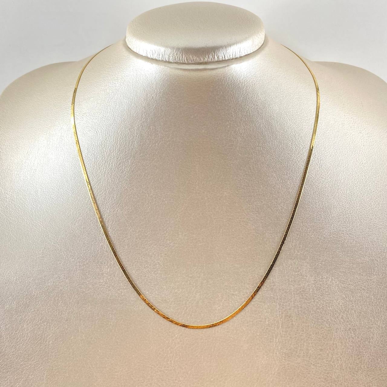 Cadena Espejo 2.35gr / 45cm / +3 Oro 18K ©