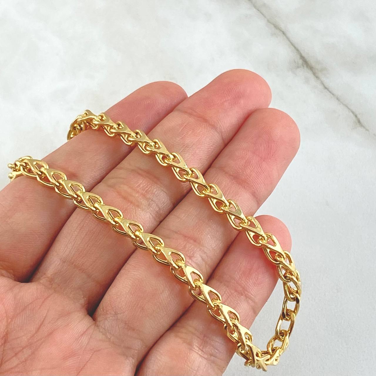 Cadena Franco 18.1gr / 60cm / +3 Oro 18K