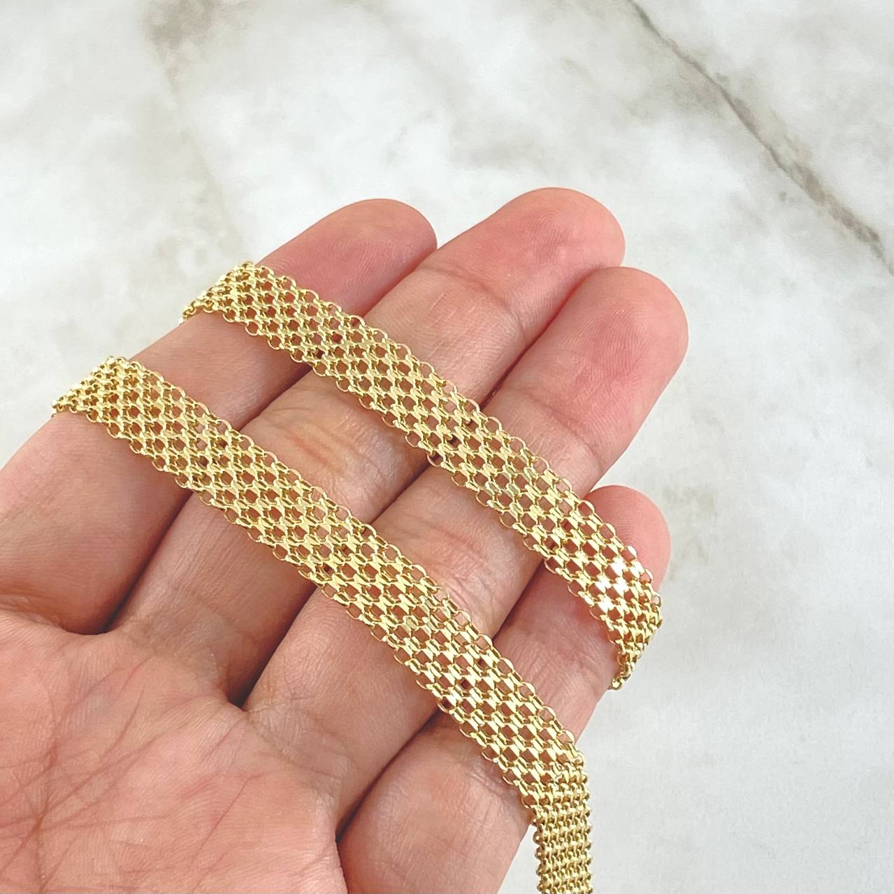 Cadena China 9.75gr / 50cm / +0 Oro 18K ©