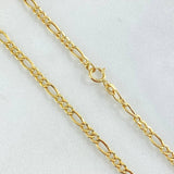 Cadena Figaro 3.7gr / 70cm / +0 Oro 18K