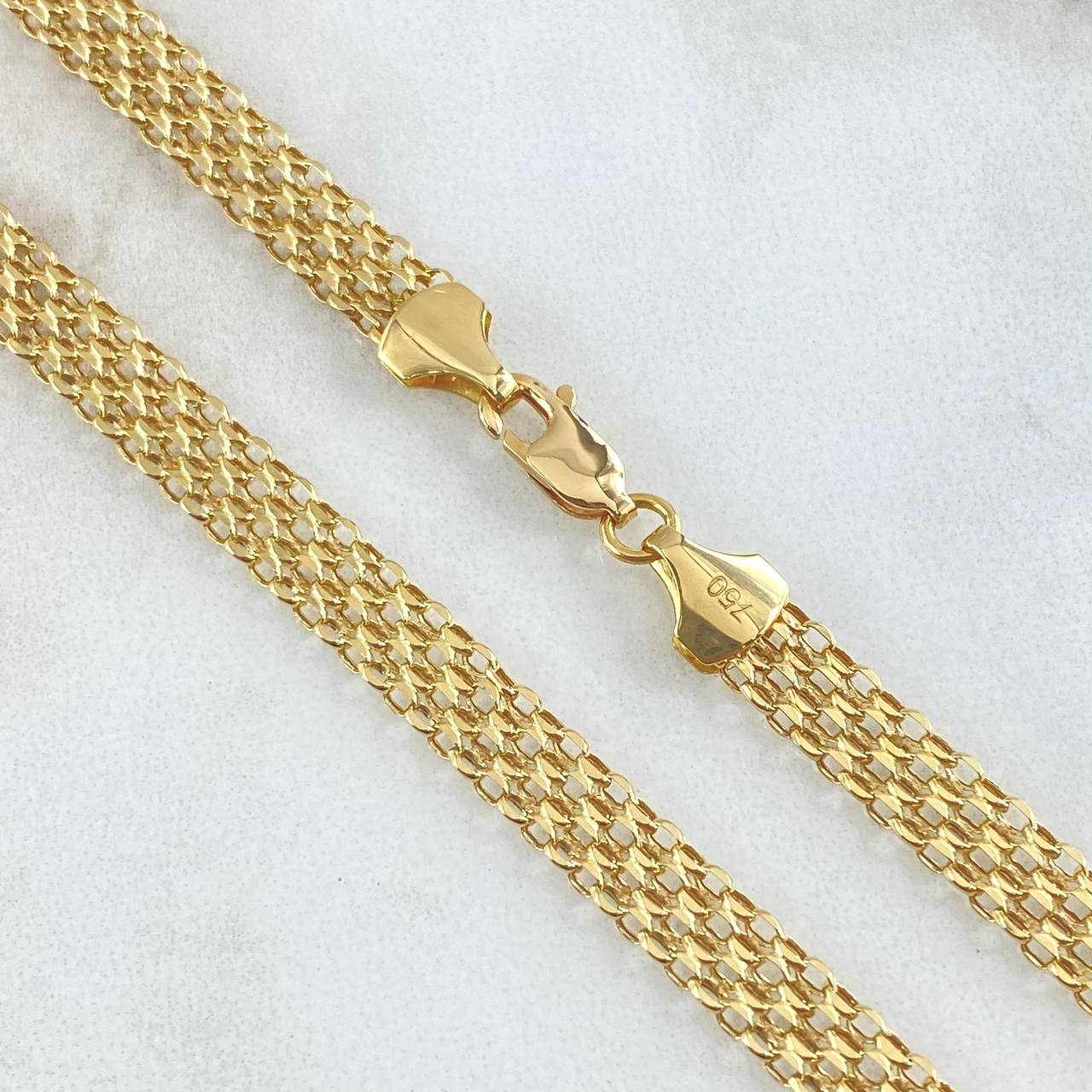 Cadena China 7.3gr / 60cm / +1 Oro 18K -