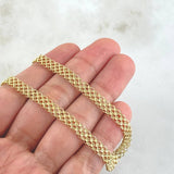 Cadena China 7.3gr / 60cm / +1 Oro 18K -