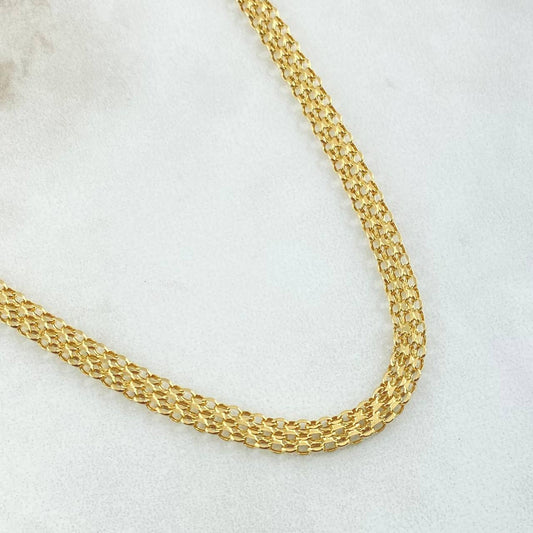 Cadena China 6.9gr / 50cm / Oro Amarillo +1 18K *
