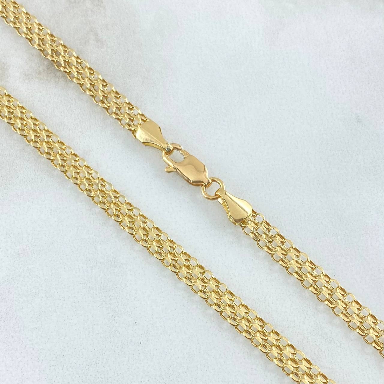 Cadena China 6.9gr / 50cm / Oro Amarillo +1 18K *