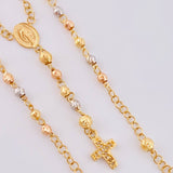 Rosario Virgen Milagrosa 6.75 g / 52.5 cm / 3.4 mm Tres Oros 18K