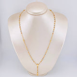 Rosario Virgen Milagrosa 6.75 g / 52.5 cm / 3.4 mm Tres Oros 18K