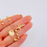 Rosario Virgen Milagrosa 10.9 g / 52.5 cm / 4.5 mm Oro Amarillo 18K