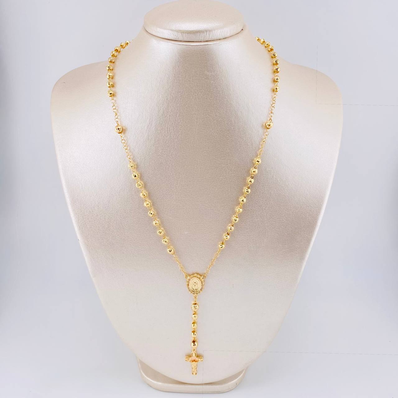 Rosario Virgen Milagrosa 10.9 g / 52.5 cm / 4.5 mm Oro Amarillo 18K
