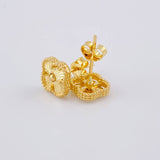 Topos Trebol 2.35 g / 9.8 mm Oro Amarillo 18K