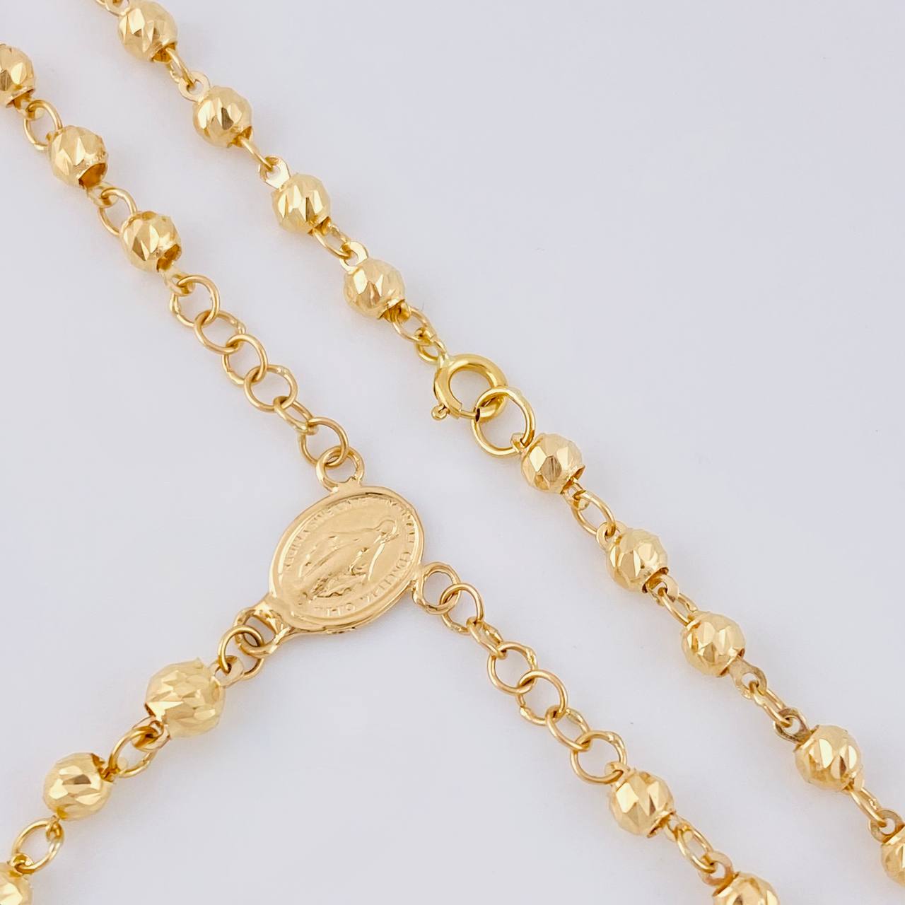 Rosario Virgen Milagrosa 7.2 g / 52.8 cm / 3.4 mm Oro Amarillo 18K