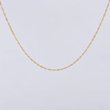 Cadena Singapur 1.05 g / 50 cm / 0.6 mm Oro Amarillo 18K