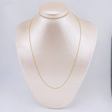 Cadena Singapur 1.45 g / 49.5 cm / 0.6 mm Oro Amarillo 18K