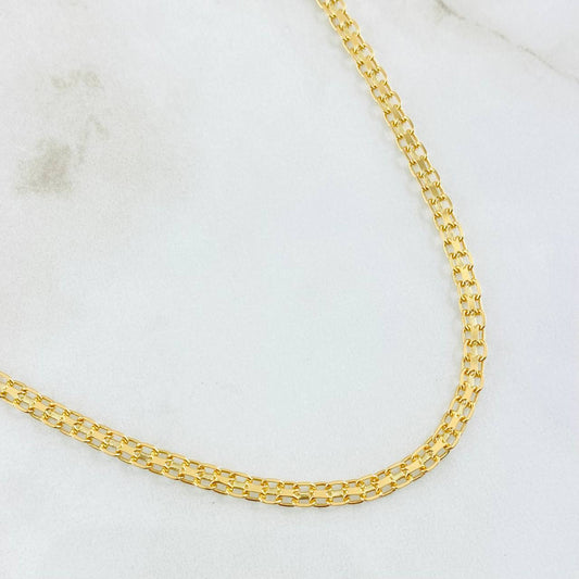 Cadena China 9.2gr / 50cm / Oro Amarillo +1 18K ©
