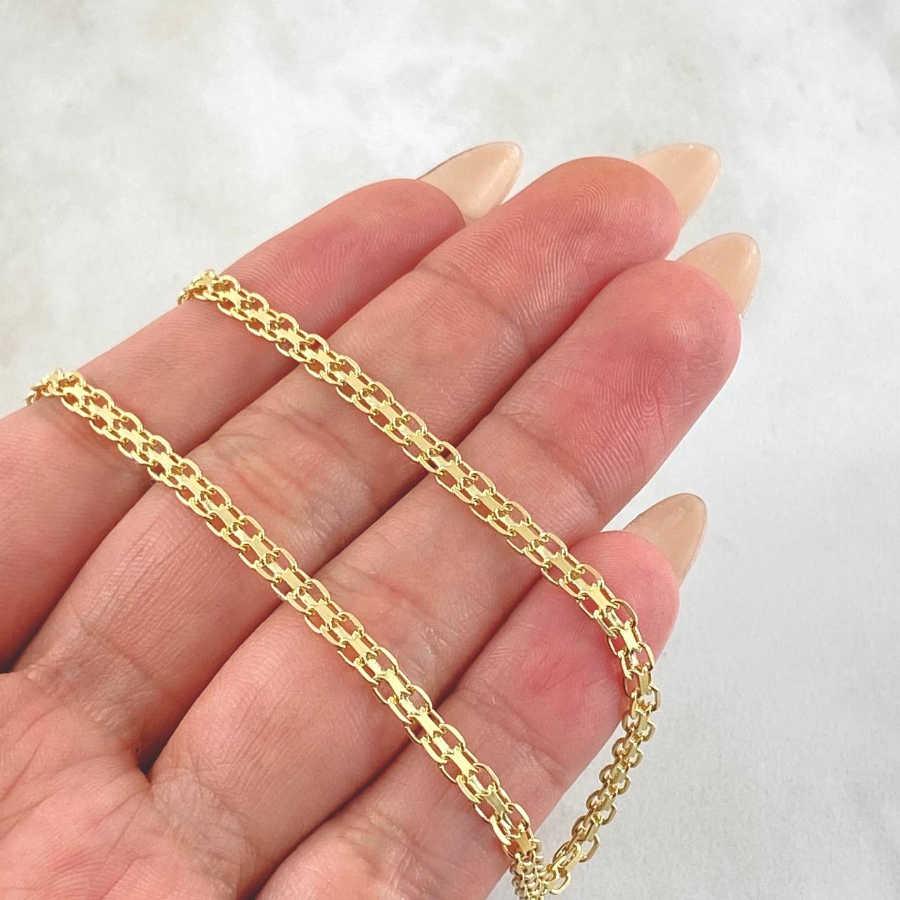 Cadena China 11.2gr / 60cm / Oro Amarillo +1 18K