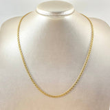 Cadena China 9.2gr / 50cm / Oro Amarillo +1 18K ©