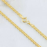 Cadena China 7.65gr / 60cm / Oro Amarillo +1 18K ©