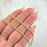 Cadena China 7.2gr / 60cm / Oro Amarillo +1 18K ©